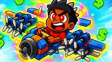 I Spent $10,000 For The FASTEST Plane in ROBLOX Build a Plane