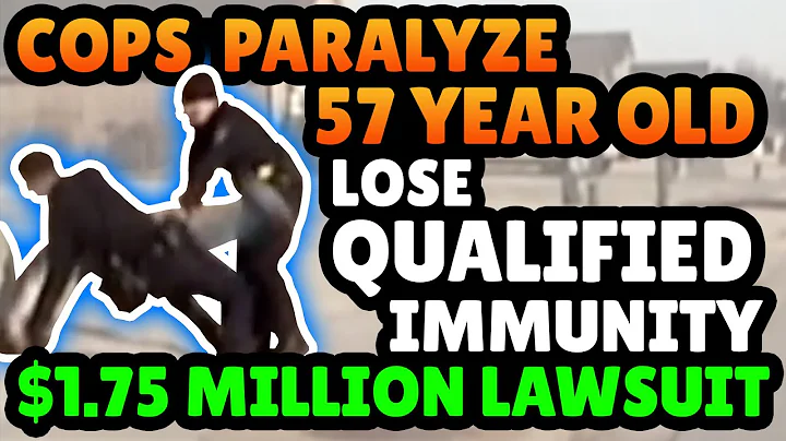 Cops Sued - $1.75M Lawsuit After Paralyzing 57 Yea...