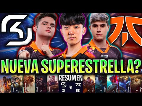 EL SUB DE FAKER NUEVA ESTRELLA EN FNATIC?😱 | SK vs FNC RESUMEN LEC SUMMER 2025 LVP ESPAÑOL