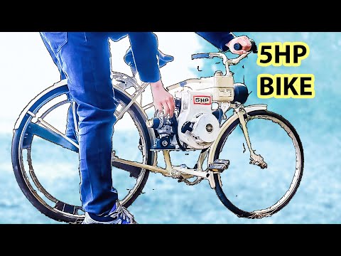 Old fashioned Motorized Bike |Part 1|