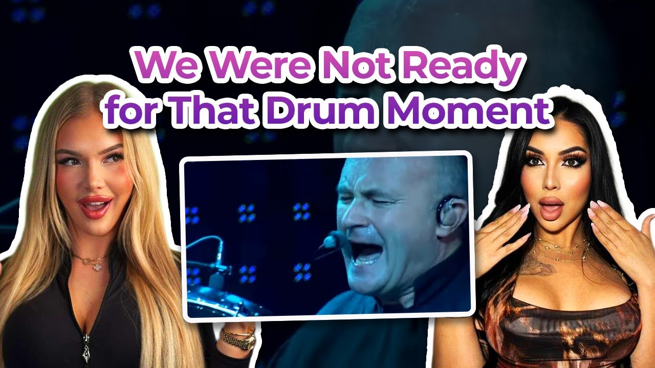 Foreign Girls First Reaction To Phil Collins - In The Air Tonight (LIVE)
