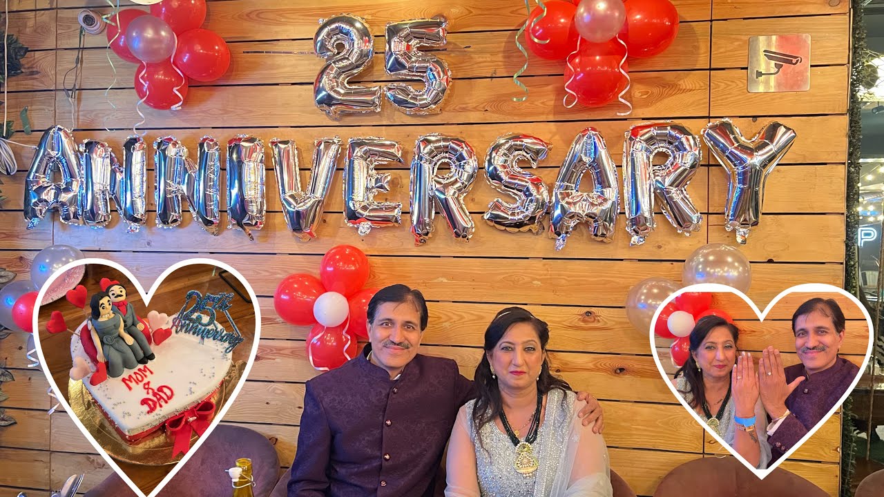 Mom Dad's 25th Anniversary | Medha Gulati Gauba
