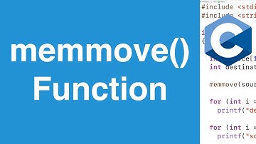 memmove() Functie | C Programmeer Tutorial