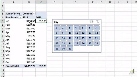 How to Filter Pivot Tables for Month-to-Date MTD Comparisons with Slicers