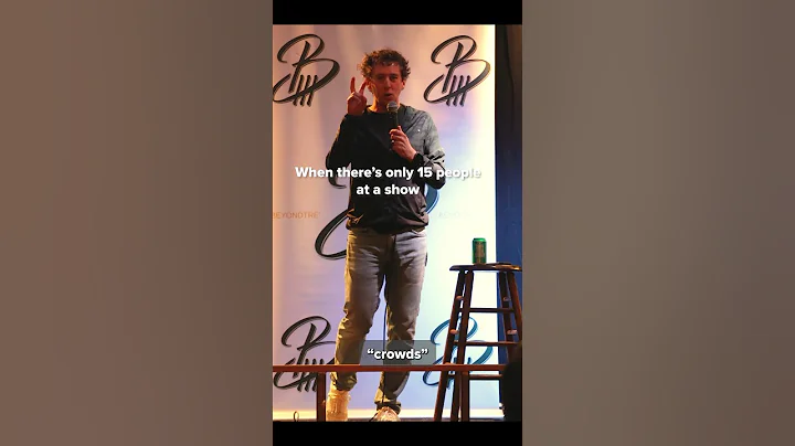 Small crowds are fun. #introvert #comedy #standup #humor #funny