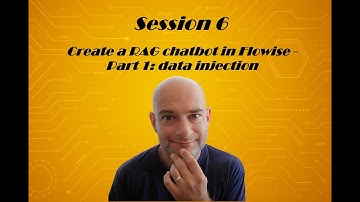 Creating RAG ChatBot in Flowise   Part 1