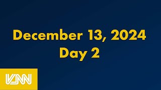 VNN Broadcast December 13, 2024