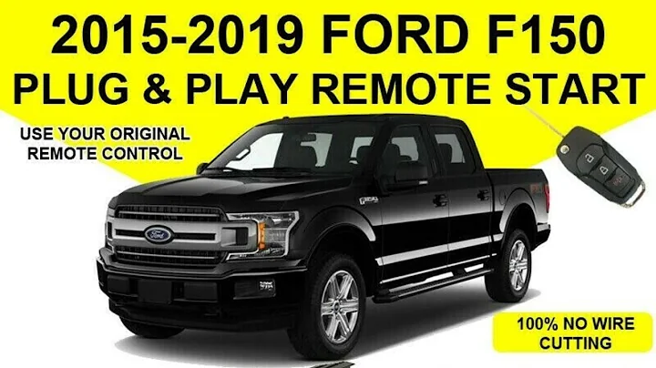 Ford 2015 - 2019 F150 F250 Plug and Play Remote Start Installation