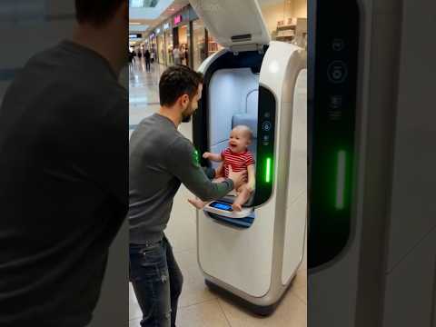 How this AI machine changes a baby's diapers in public instantlyのサムネイル