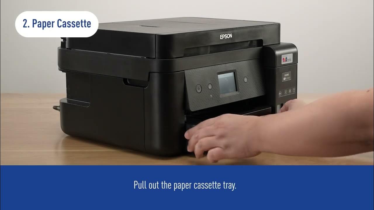 How to properly remove paper jam from Epson EcoTank Printer L6290 YouTube