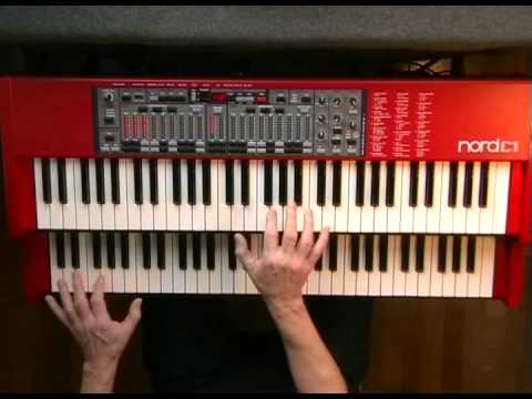 Smoke On The Water (Deep Purple) - Nord C1 Hammond B-3 Organ Clone Clavia