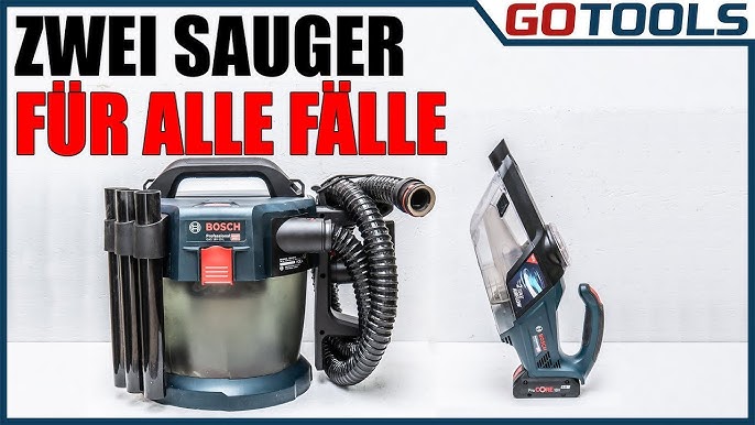 Was taugt ein Akku-Industriesauger? Bosch Professional GAS 18V-10L - YouTube