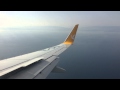 Посадка в аэропорту Сабиха Гёкчен (Стамбул, Турция) PC141 Анталья - Стамбул. B738, Pegasus Airl