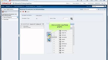 Create Addr Book Permission List Relationship - JDE E1 90 (Tools 9101) - General and Technical.mp4