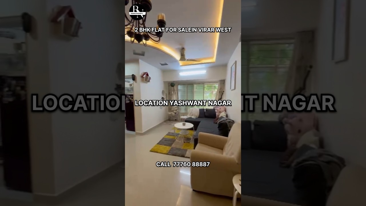 2 BHK FLAT FOR SALE IN YASHWANT NAGAR VIRAR WEST 