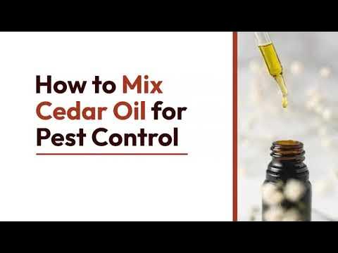 Control pests naturally with cedar