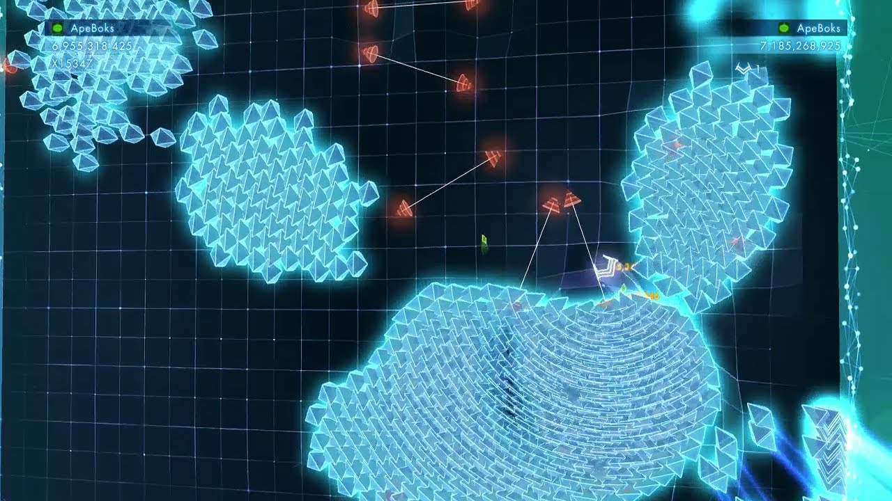 Geometry wars 3: Pacifism 9,2B