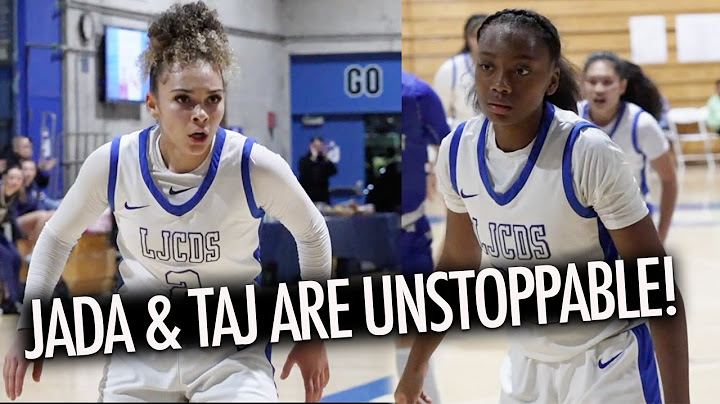 Jada Williams & Taj Roberts Best Duo In Girls High School Basketball HEAT UP & Go Off!
