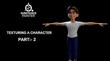 Character Texturing in substance painter Part: -2