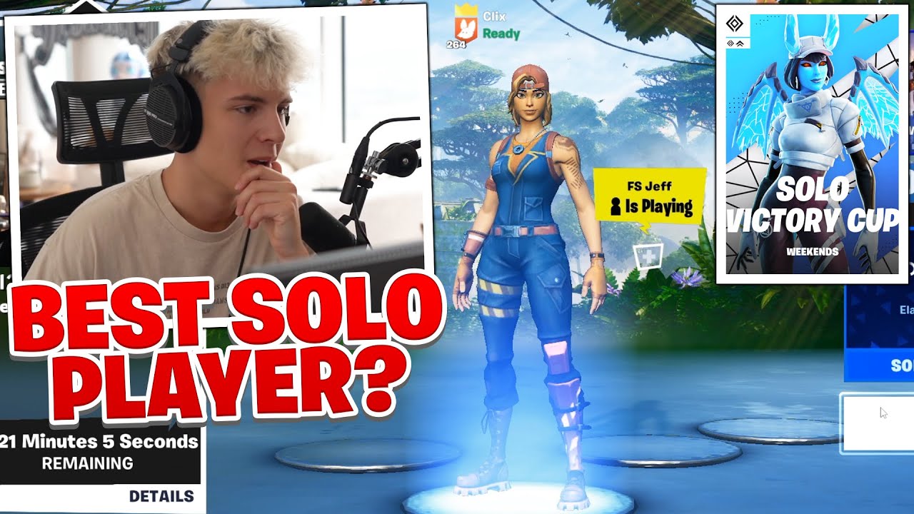 Clix Solo Cash Cup🏆| 7/22