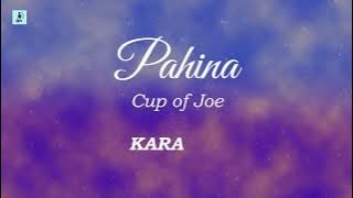 Cup of Joe - Pahina (Karaoke/Instrumental)