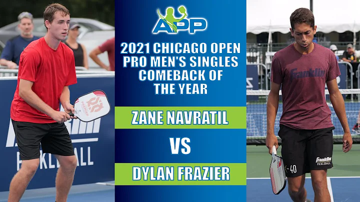 APP Chicago Pickleball Open Pro Singles: Zane Navr...