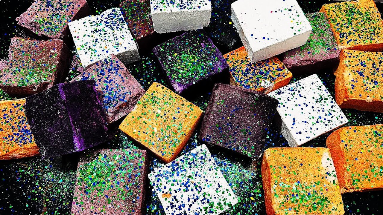 Melting🫠MouthWatering🤤Crush by @ASMRgymchalkIndonesia @ColourChalk | Satisfying | Please Subscribe❤️