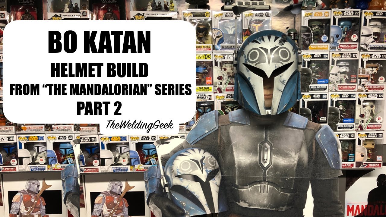 Bo Katan Helmet Build From The Mandalorian Series Part 2 Youtube