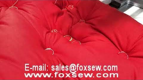 Automatic Soft Cushion Bar Tacking Sewing Machine