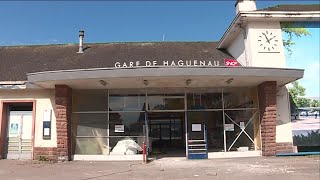 A la gare d'Haguenau, l'heure des gros travaux