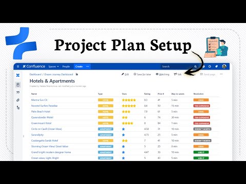 How to Create Project Plan with Confluence (quick guide)