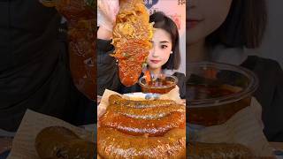 ASMR Eating Spicy Noodles Big Bites | Chinese Spicy Food ASMR 중국먹방 | 중국면 먹방 | ASMR Eating Video