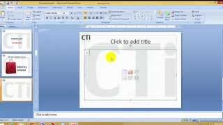 How To Add Logo and Watermark To PowerPoint How To Add Logo and Watermark To PowerPoint