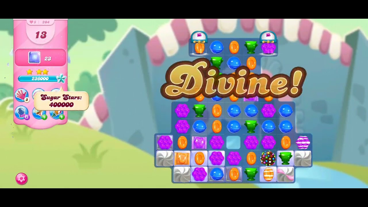 Candy Crush Level 204