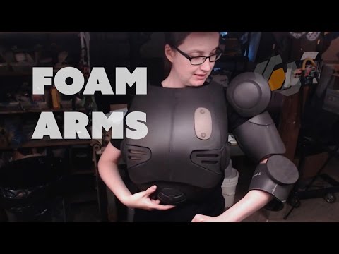 Prop: Live - Fallout 4 Assaultron Costume - Upper Arms