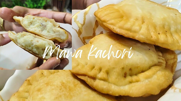 It is worth trying this once..😉🤤😋 shahi kachori.. mawa kachori...