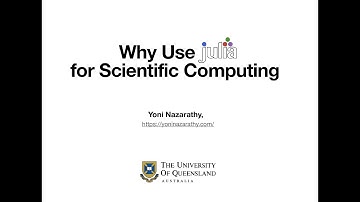 Why Use Julia for Scientific Computing?