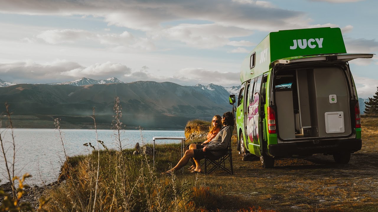 Van Life - Secluded Camping with Lake & Mountain Views [New Zealand ...