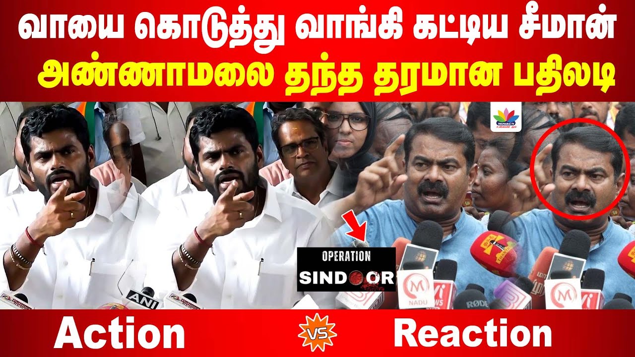 இழிவுபடுத்தும் விதத்தில் பேசிய சீமான்  | அண்ணாமலை கொடுத்த தரமான பதிலடி | Annamalai VS Seeman
