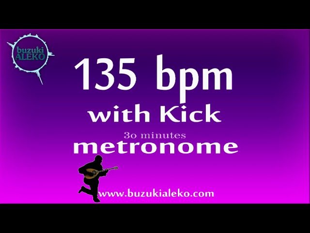 metronome 135 bpm