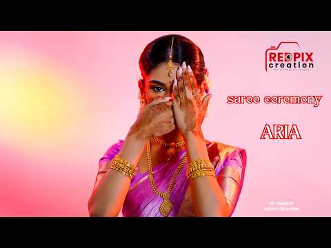 ARIA I SAREE CEREMONY | REDPIX CREATION |+447886870888 | ARSHANKER |UNITED KINGDOM