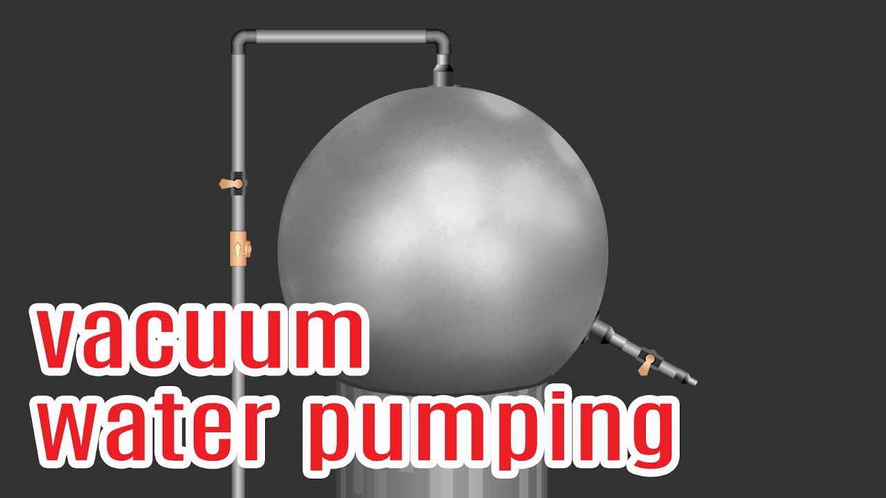 Vacuum water pump YouTube