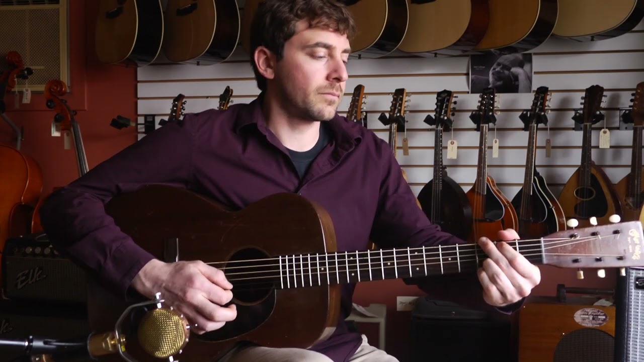 1943 Martin 00-17 no 85189 vintage guitar demo