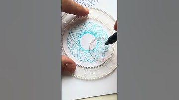 Spirography. ASMR new. #asmr #art #spirograph #spirographdrawing #spirographasmr #shorts #reels