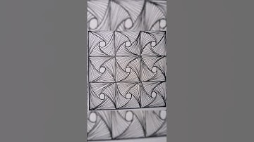 3D Illusion Drawing Pattern #3d #art #drwaing #pattern #design #doddles #satisfying #ytshorts #viral