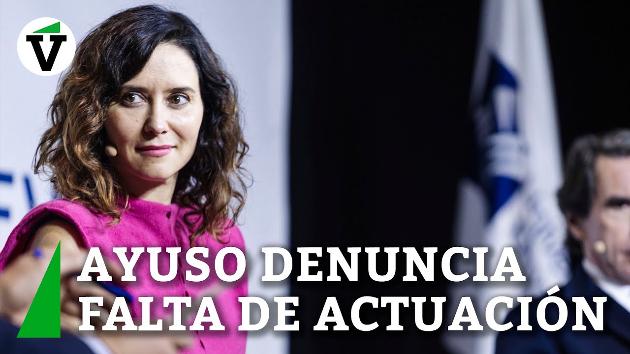 Ayuso denuncia que Cataluña no ha hecho nada estos años para paliar la ...