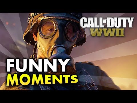 WW2 FUNNY MOMENTS!! - CALL OF DUTY WORLD WAR 2