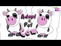 Roblox Adopt  Me Pet: How to Draw a Cute Cow | Easy Drawing Tutorial