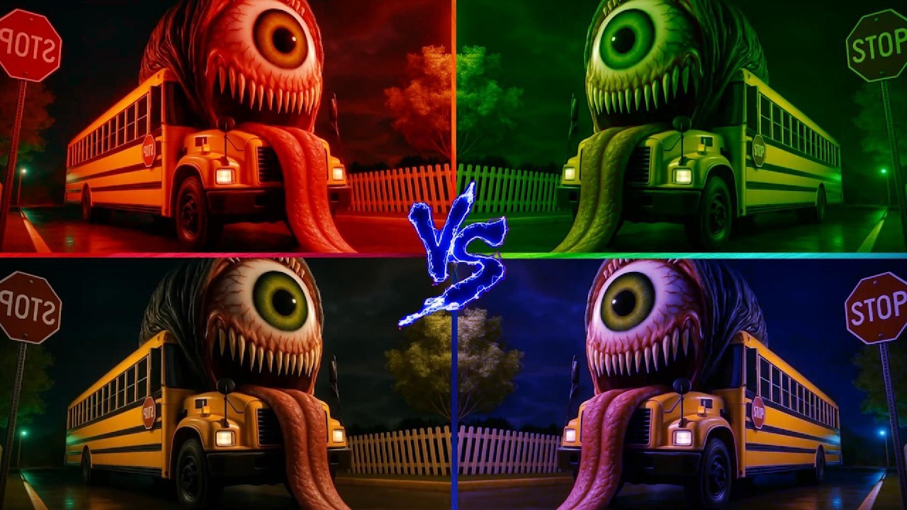 🚌🥶🔥SCHOOL BUS EATER🎶 Coffin Dance Song