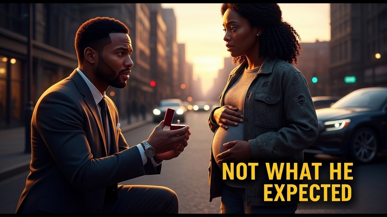 A Billionaire Proposed to a Homeless Pregnant Woman — What She Asked for Left Him Speechless